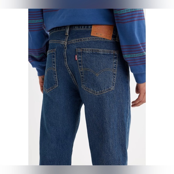 Levi's Premium 501 '93 STRAIGHT FIT MEN'S JEANS - Size 34 - Picture 2 of 14